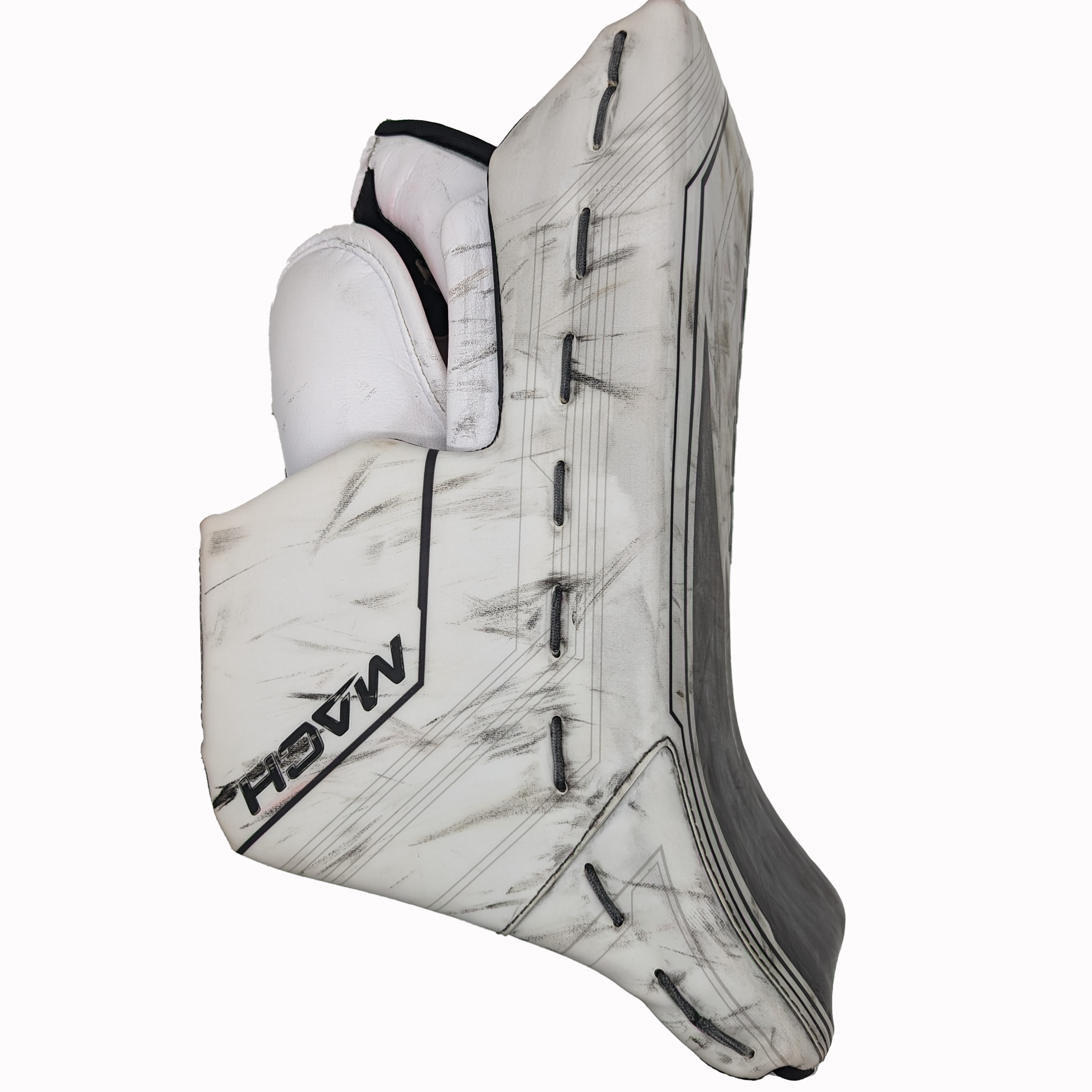 Bauer Supreme Mach - Ensemble de protections de gardien senior Pro Stock d'occasion (noir/blanc)